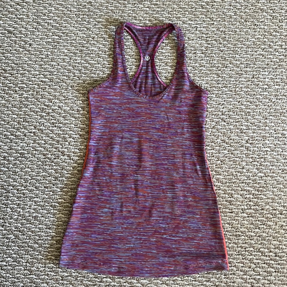 vintage lululemon wee are from space cool racerback purple